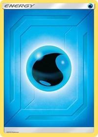Basic Water Energy, Common, Normal, Reverse Holofoil, Sun & Moon: Team Up Water Energy (2019 Unnumbered) [Sun & Moon: Team Up] - Trading Card World