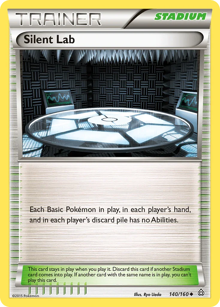 140, Normal, Reverse Holofoil, Stadium, Uncommon, XY: Primal Clash Silent Lab (140/160) [XY: Primal Clash] - Trading Card World