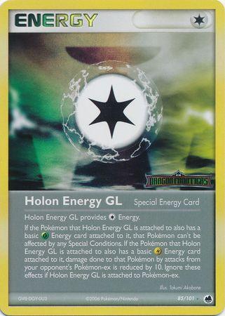 85, EX: Dragon Frontiers, Rare, Reverse Holofoil Holon Energy GL (85/101) (Stamped) [EX: Dragon Frontiers] - Trading Card World