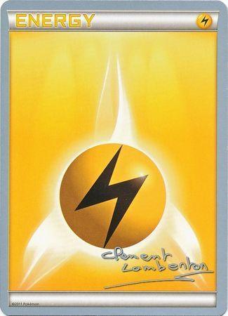 Common, Lightning, Normal, World Championships 2013 Lightning Energy (Anguille Sous Roche - Clement Lamberton) [World Championships 2013] - Trading Card World
