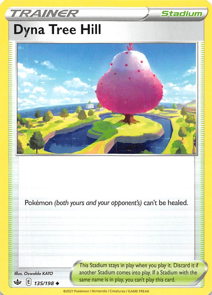 135, Normal, Reverse Holofoil, Stadium, Sword & Shield: Chilling Reign, Uncommon Dyna Tree Hill (135/198) [Sword & Shield: Chilling Reign] - Trading Card World