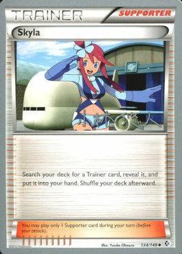 134, Normal, Supporter, Uncommon, World Championships 2014 Skyla (134/149) (Plasma Power - Haruto Kobayashi) [World Championships 2014] - Trading Card World