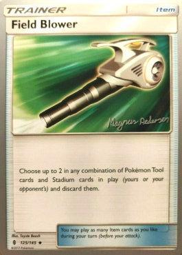 125, Item, Normal, Uncommon, World Championships 2018 Field Blower (125/145) (Garbanette - Magnus Pedersen) [World Championships 2018] - Trading Card World