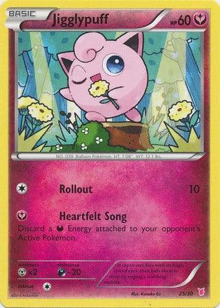 25, Darkness[-20], Fairy, Metal[×2], Normal, Promo, XY: Trainer Kit 1 - Wigglytuff Jigglypuff (25/30) [XY: Trainer Kit 1 - Wigglytuff] - Trading Card World