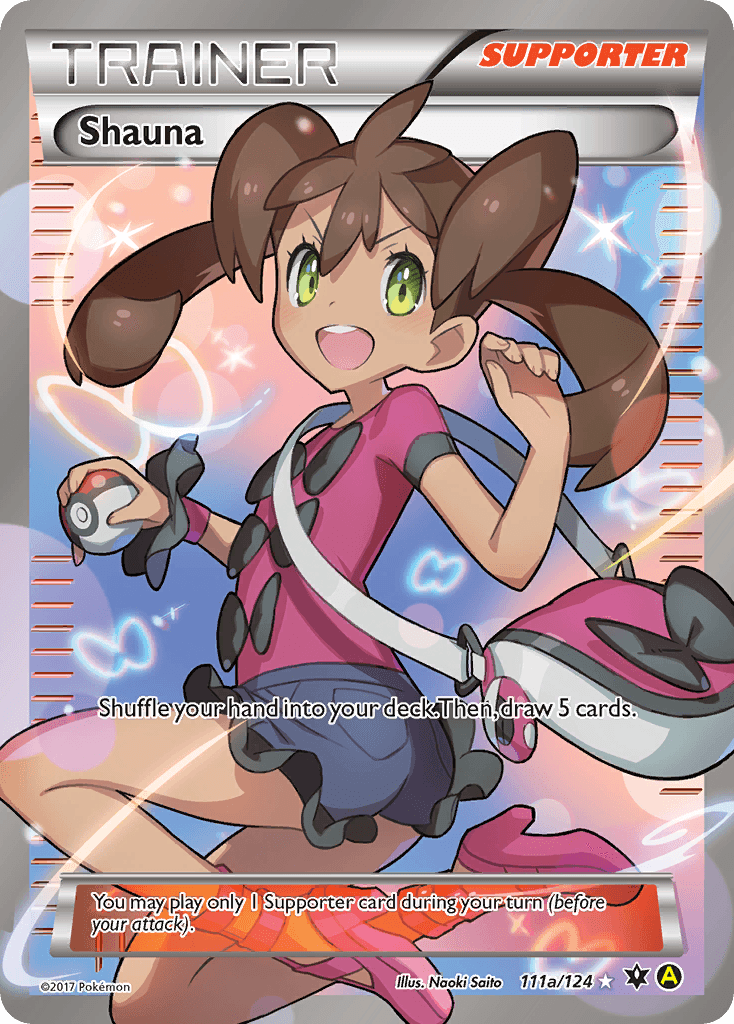 111a, Alternate Art Promos, Holofoil, Promo, Supporter Shauna (111a/124) [Alternate Art Promos] - Trading Card World
