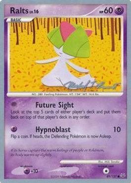 89, Common, Normal, Psychic, Psychic[+10], World Championships 2010 Ralts LV.16 (89/127) (Boltevoir - Michael Pramawat) [World Championships 2010] - Trading Card World
