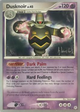 Colorless[-20], Darkness[+30], Normal, Psychic, Rare, World Championships 2008 Dusknoir LV.42 (2/130) (Empotech - Dylan Lefavour) [World Championships 2008] - Trading Card World
