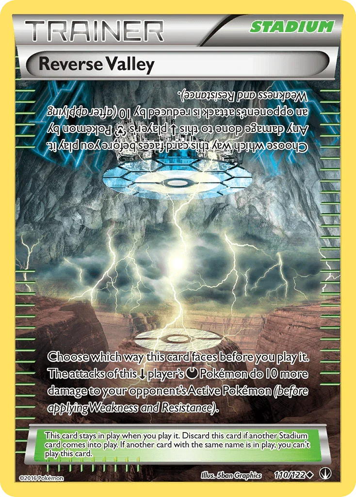 110, Normal, Reverse Holofoil, Stadium, Uncommon, XY: BREAKpoint Reverse Valley (110/122) [XY: BREAKpoint] - Trading Card World