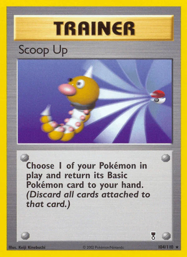 Legendary Collection, Normal, Rare, Reverse Holofoil, Trainer Scoop Up (104/110) [Legendary Collection] - Trading Card World