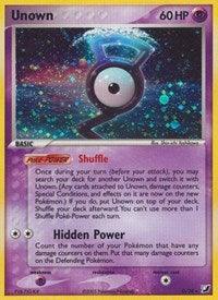 EX: Unseen Forces, Holo Rare, Holofoil, Psychic Unown (G) (G/28) [EX: Unseen Forces] - Trading Card World