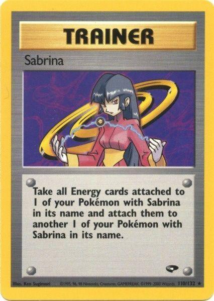 110, Gym Challenge Unlimited, Normal, Rare, Trainer Sabrina (110/132) [Gym Challenge Unlimited] - Trading Card World