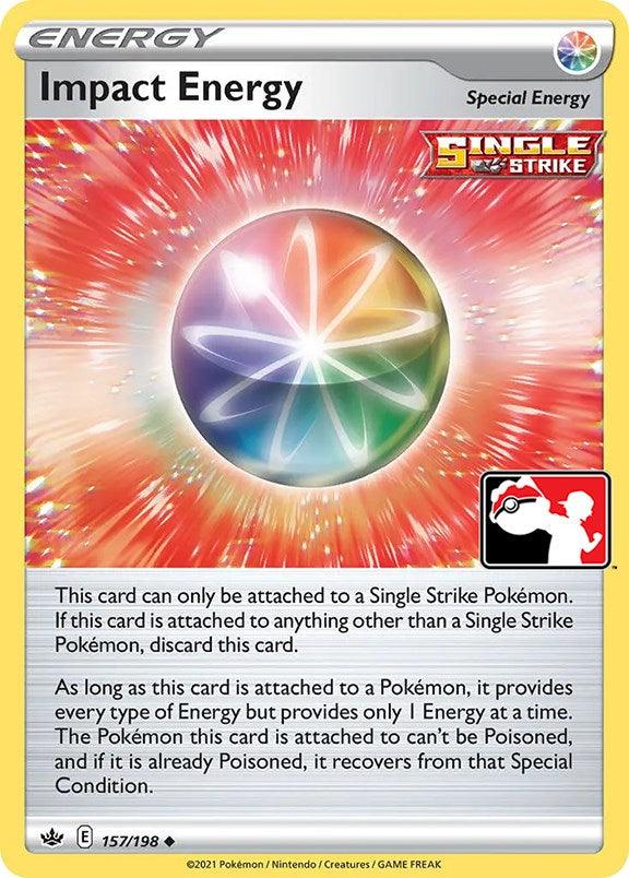 157, Holofoil, Normal, Prize Pack Series One, Special Energy, Uncommon Impact Energy (157/198) [Prize Pack Series One] - Trading Card World