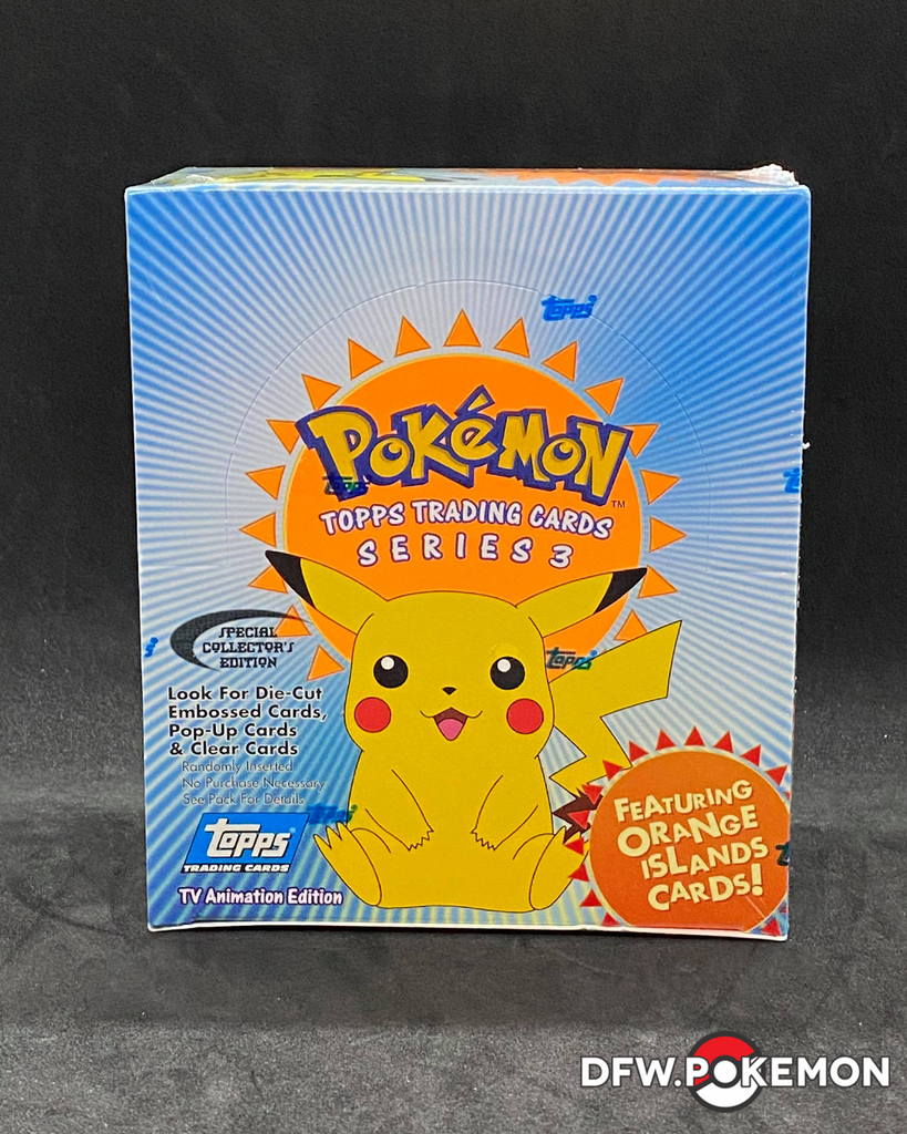 Pokemon Vintage Topps Series 3 Booster Box – Trading Card World