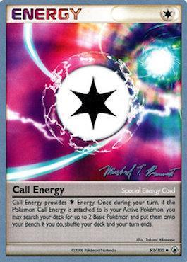 92, Normal, Special Energy, Uncommon, World Championships 2010 Call Energy (92/100) (Boltevoir - Michael Pramawat) [World Championships 2010] - Trading Card World