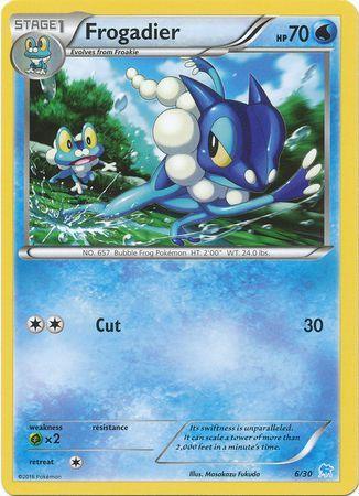 Grass[×2], Normal, Promo, Water, XY: Trainer Kit 3 - Suicune Frogadier (6/30) [XY: Trainer Kit 3 - Suicune] - Trading Card World