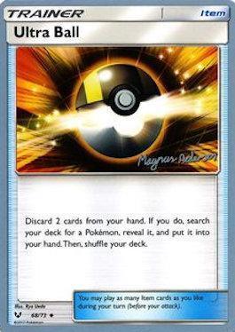 68, Item, Normal, Uncommon, World Championships 2018 Ultra Ball (68/73) (Garbanette - Magnus Pedersen) [World Championships 2018] - Trading Card World