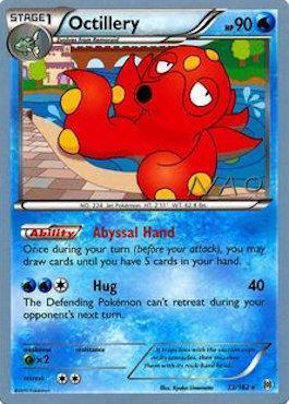 33, Grass[×2], Holo Rare, Normal, Water, World Championships 2018 Octillery (33/162) (Buzzroc - Naohito Inoue) [World Championships 2018] - Trading Card World