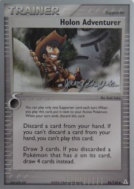 85, Normal, Supporter, Uncommon, World Championships 2007 Holon Adventurer (85/110) (Rambolt - Jeremy Scharff-Kim) [World Championships 2007] - Trading Card World