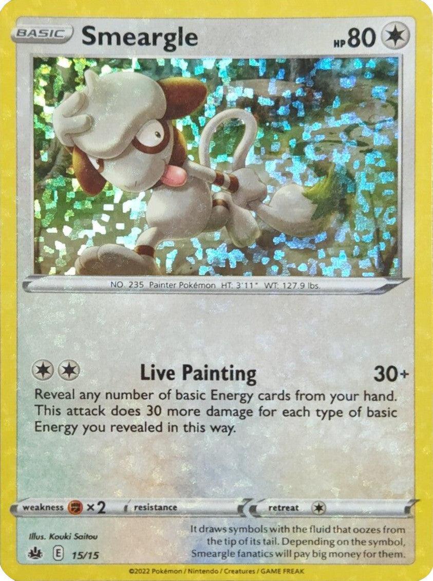 15, Colorless, Fighting [x2], Holofoil, McDonald's Promos: Match Battle, Promo Smeargle (15/15) [McDonald's Promos: Match Battle] - Trading Card World
