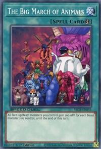 1st Edition, Common, Quick-Play Spell, Speed Duel: Battle City Box, Spell The Big March of Animals [SBCB-EN055] Common - Trading Card World