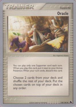 138, Normal, Supporter, Uncommon, World Championships 2004 Oracle (138/144) (Rocky Beach - Reed Weichler) [World Championships 2004] - Trading Card World