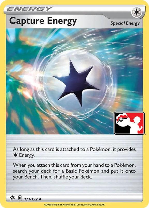 171, Colorless, Holofoil, Normal, Prize Pack Series One, Uncommon Capture Energy (171/192) [Prize Pack Series One] - Trading Card World