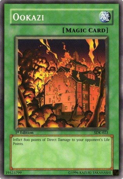 1st Edition, Common, Normal Spell, Spell, Starter Deck: Kaiba, Unlimited Ookazi [SDK-023] Common - Trading Card World