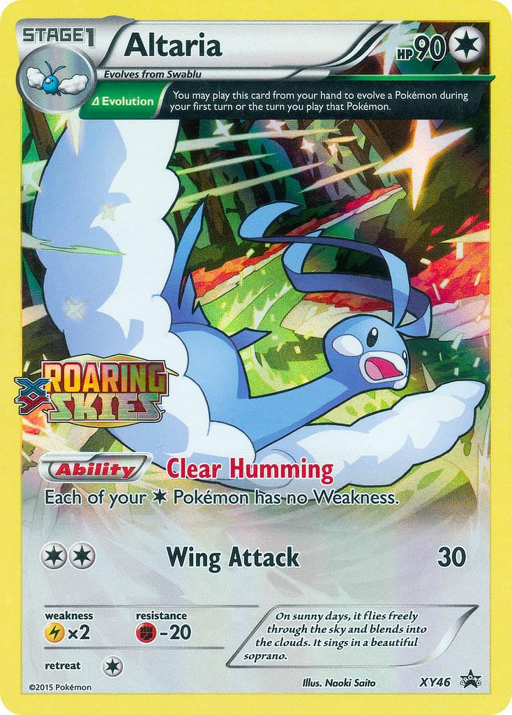 Colorless, Fighting[-20], Holofoil, Lightning[×2], Promo, XY46, XY: Black Star Promos Altaria (XY46) [XY: Black Star Promos] - Trading Card World