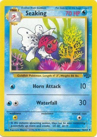 46, Jungle Unlimited, Lightning[×2], Normal, Uncommon, Water Seaking (46/64) [Jungle Unlimited] - Trading Card World