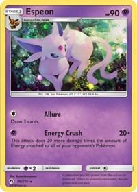 89, Holofoil, Promo, Psychic, Px2, Sun & Moon: Lost Thunder Espeon (89/214) (Cosmos Holo) (Blister Exclusive) [Sun & Moon: Lost Thunder] - Trading Card World