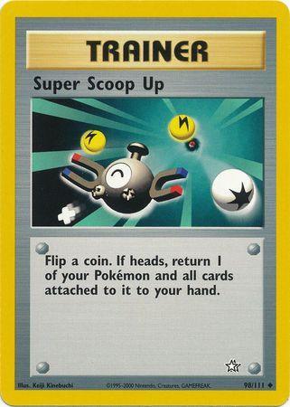 98, Neo Genesis Unlimited, Normal, Trainer, Uncommon Super Scoop Up (98/111) [Neo Genesis Unlimited] - Trading Card World