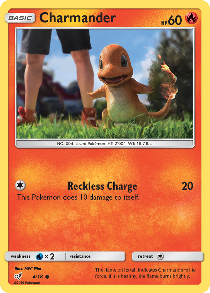 Charmander (4/18) [Sun & Moon: Detective Pikachu]