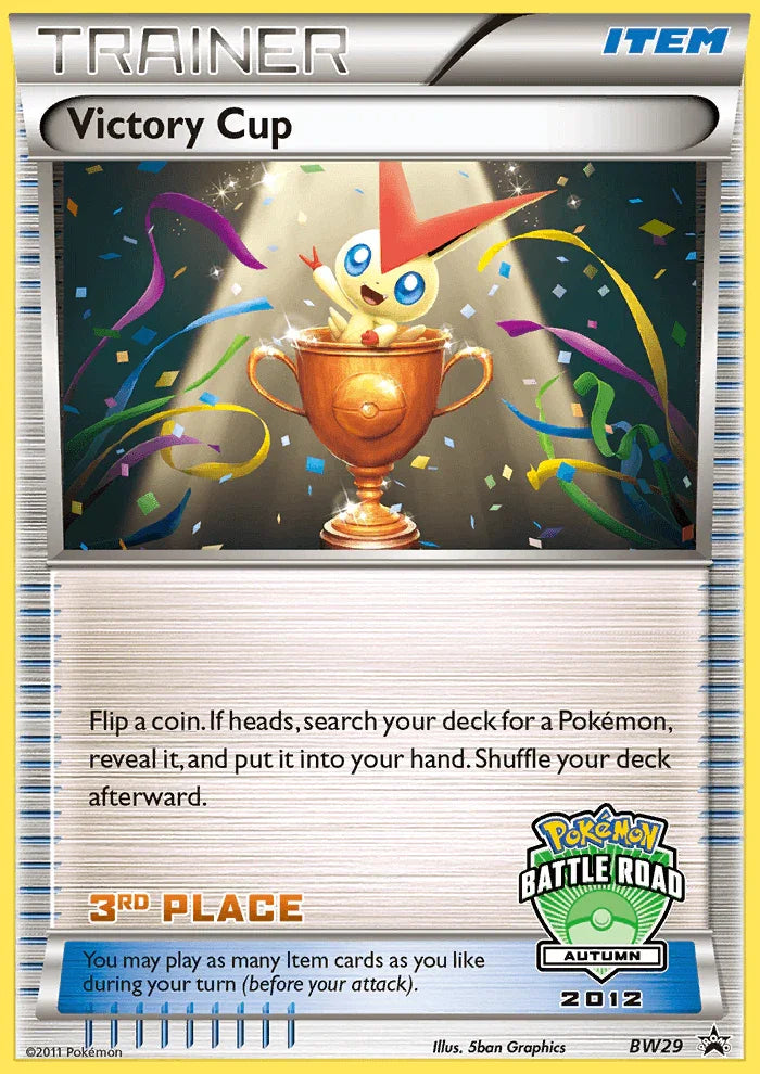 Black & White: Black Star Promos, Black Star Promo, BW29, Holofoil, Item Victory Cup (BW29) [Black & White: Black Star Promos] - Trading Card World