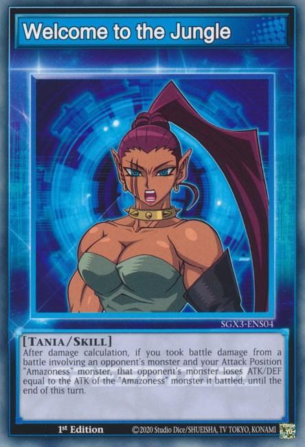 1st Edition, Common, Skill, Speed Duel GX: Duelists of Shadows Welcome to the Jungle [SGX3-ENS04] Common - Trading Card World