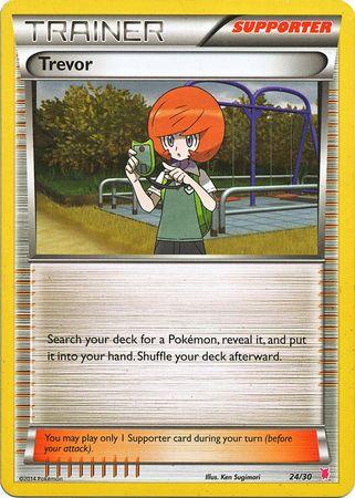 24, Normal, Promo, Supporter, XY: Trainer Kit 1 - Wigglytuff Trevor (24/30) [XY: Trainer Kit 1 - Wigglytuff] - Trading Card World