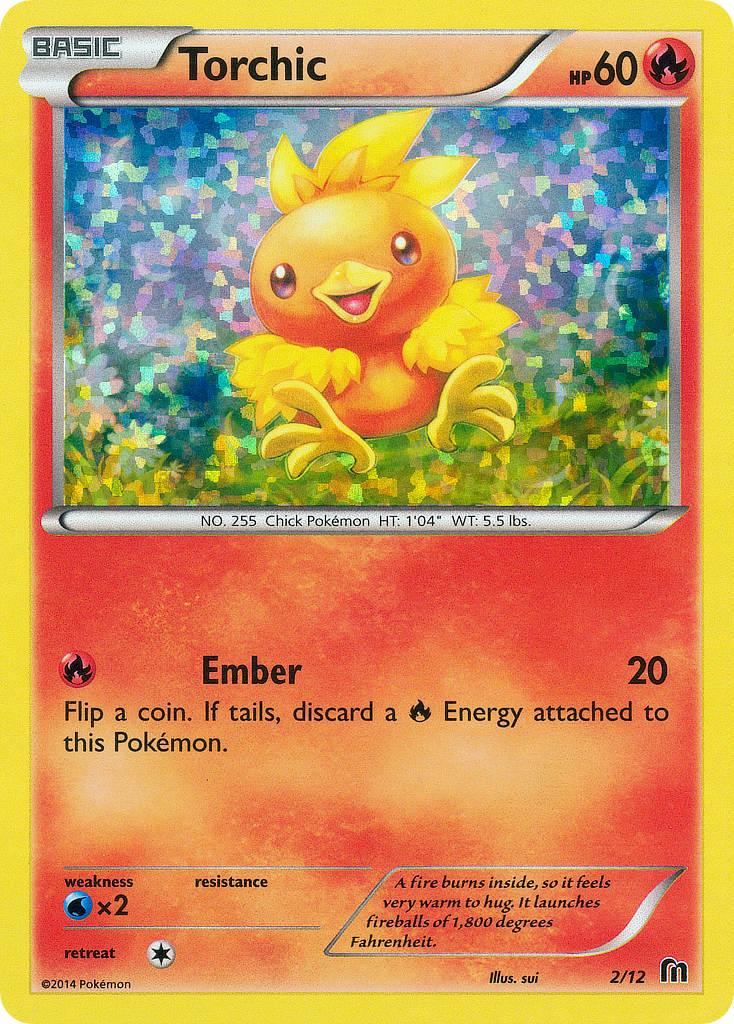 Fire, Holofoil, McDonald's Promos: 2016 Collection, Promo, Water[×2] Torchic (2/12) [McDonald's Promos: 2016 Collection] - Trading Card World