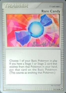 102, Normal, Trainer, Uncommon, World Championships 2009 Rare Candy (102/106) (Stallgon - David Cohen) [World Championships 2009] - Trading Card World