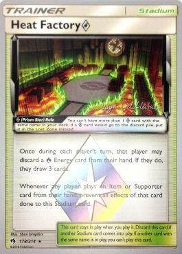 178, Normal, Rare, Stadium, World Championships 2019 Heat Factory Prism Star (178/214) (Fire Box - Kaya Lichtleitner) [World Championships 2019] - Trading Card World