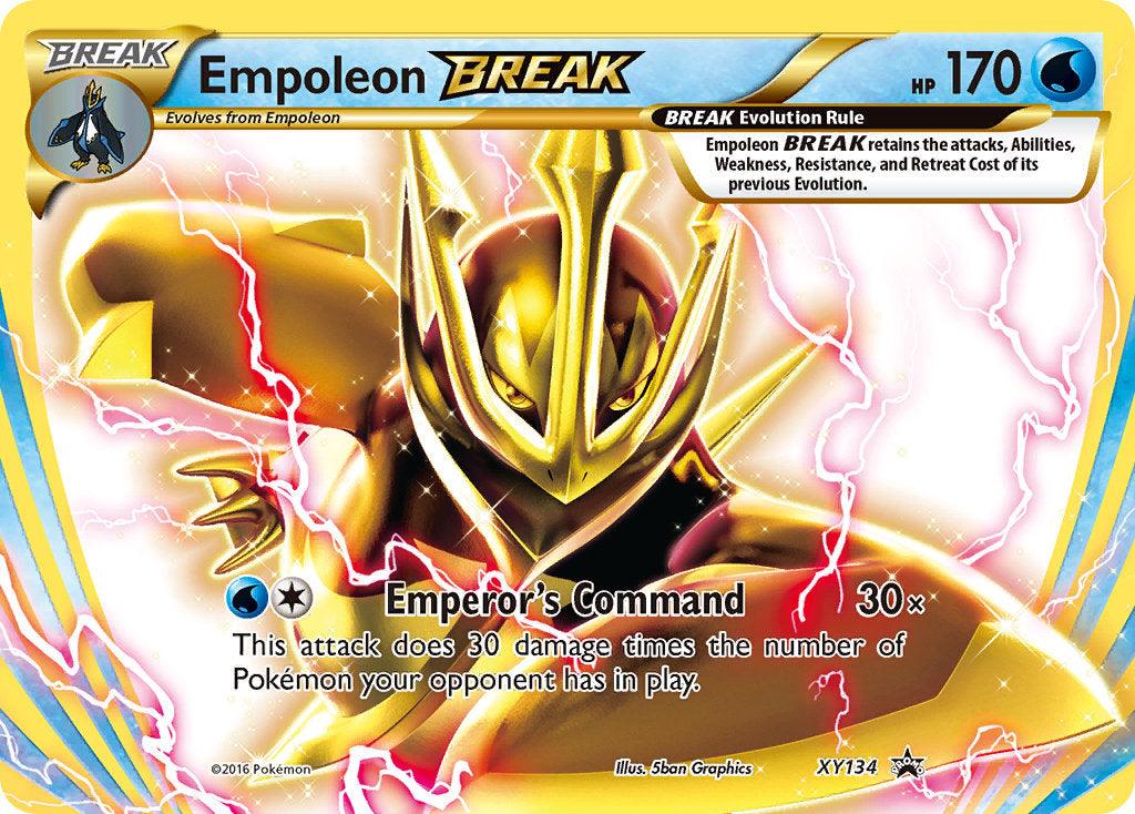 Holofoil, Promo, Water, XY134, XY: Black Star Promos Empoleon BREAK (XY134) [XY: Black Star Promos] - Trading Card World