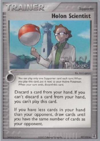 97, Normal, Supporter, Uncommon, World Championships 2007 Holon Scientist (97/113) (Flyvees - Jun Hasebe) [World Championships 2007] - Trading Card World