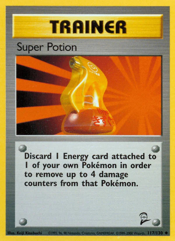 117, Base Set 2, Normal, Trainer, Uncommon Super Potion (117/130) [Base Set 2] - Trading Card World