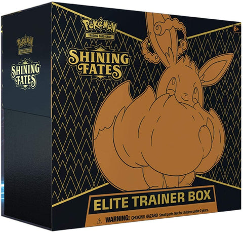 2021 Pokemon Sword & Shield Shining Fates Elite Trainer Box