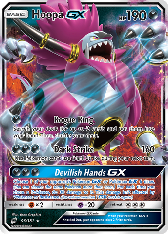 Hoopa GX (96/181) [Sun & Moon: Team Up]