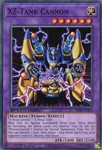1st Edition, Common, Fusion/Effect Monster, Light, Machine, Speed Duel: Battle City Box XZ-Tank Cannon [SBCB-EN085] Common - Trading Card World