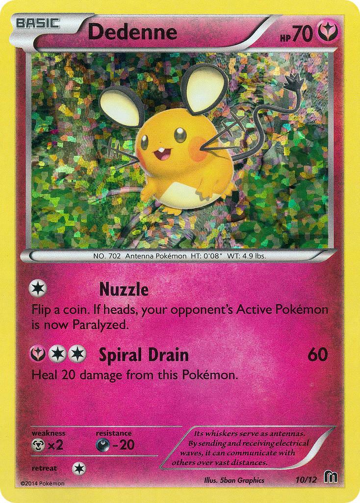10, Darkness[-20], Fairy, Holofoil, McDonald's Promos: 2016 Collection, Metal[×2], Promo Dedenne (10/12) [McDonald's Promos: 2016 Collection] - Trading Card World