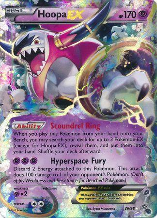 36, Holofoil, Promo, Psychic, Psychic[x2], XY: Ancient Origins Hoopa EX (36/98) (Jumbo Card) [XY: Ancient Origins] - Trading Card World