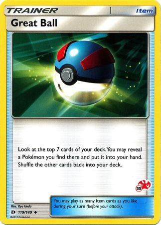 119, Battle Academy 2020, Item, Normal, Promo Great Ball (119/149) (Charizard Stamp #55) [Battle Academy 2020] - Trading Card World