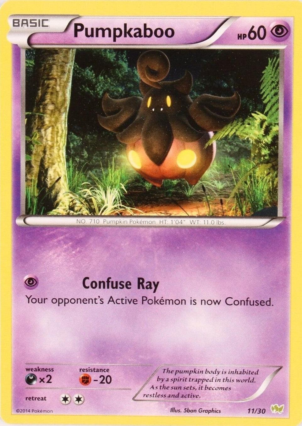 11, Darkness[×2], Fighting[-20], Normal, Promo, Psychic, XY: Trainer Kit - Noivern Pumpkaboo (11/30) [XY: Trainer Kit - Noivern] - Trading Card World