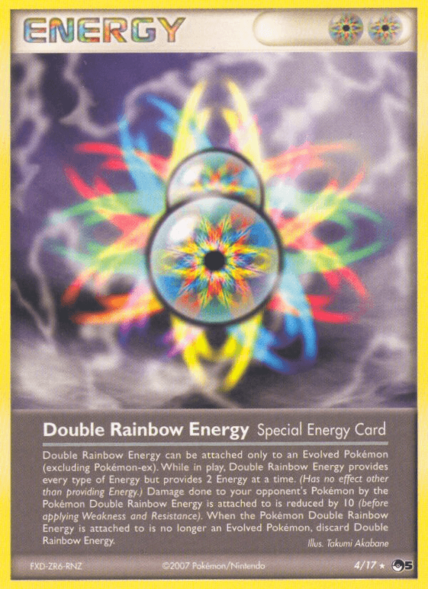 Normal, POP Series 5, Rare, Special Energy Double Rainbow Energy (4/17) [POP Series 5] - Trading Card World
