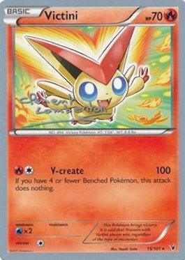 15, Fire, Holo Rare, Normal, Water[x2], World Championships 2013 Victini (15/101) (Anguille Sous Roche - Clement Lamberton) [World Championships 2013] - Trading Card World